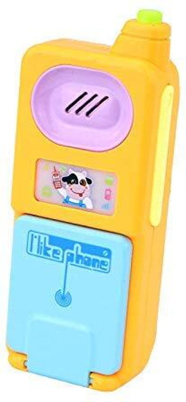 Dherik Tradworld Pretend Play Flip Cell Phones for Kids, Toddlers, Cellphone Toy(Multicolor)