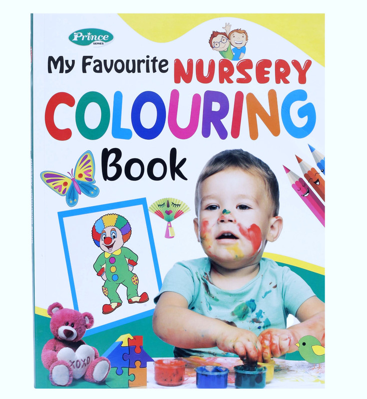 AP SINHA My Favourite Nursery Colouring Book for Kids | drawing book for kid(Multicolor)