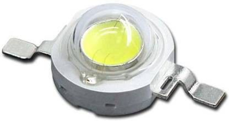 jivith 10 Pcs 3 Watt High Power Led Chip Warm White SMD LED Diode Bulb Lamp (10 pcs) (White)(White)