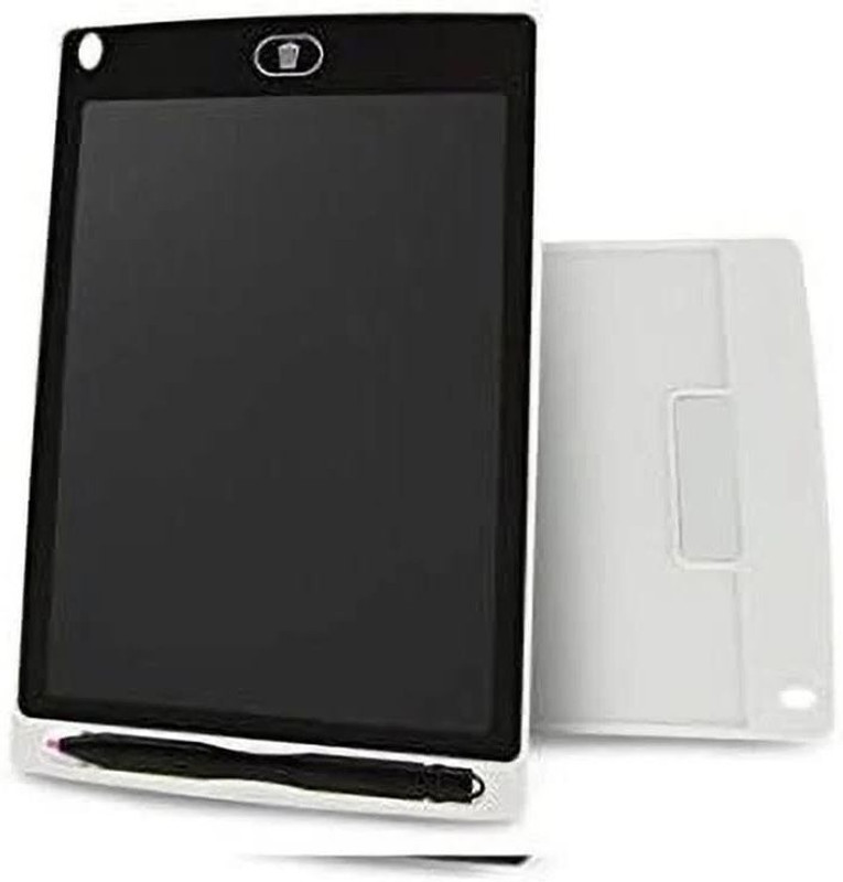 sassy fashions 8.5″ LCD Writing Tablet for Baby – Reusable Magic Slate for Kids 2–5 Years(White)