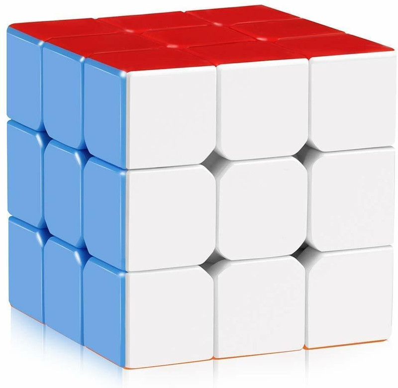 KOBBET 3x3x3 High-Speed Brain Booster Magic Cube Puzzle Game Toys for Kids, boys, girl(Multicolor)