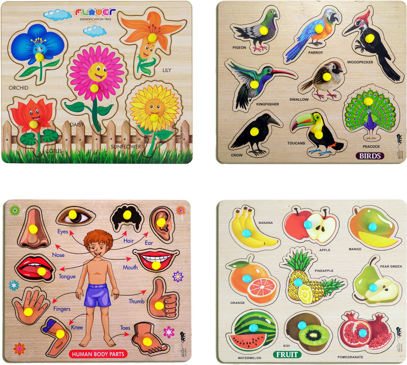 lefan Wooden Board for kids childerns mind eveloping game for preschool kids(Multicolor, Brown)