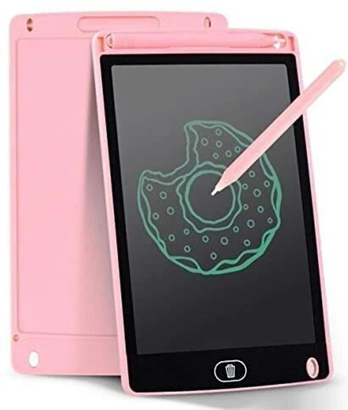 Ephemeral LCD Writing 12 Inch Tab Electronic & Drawing Doodle Board Slate(Pink)