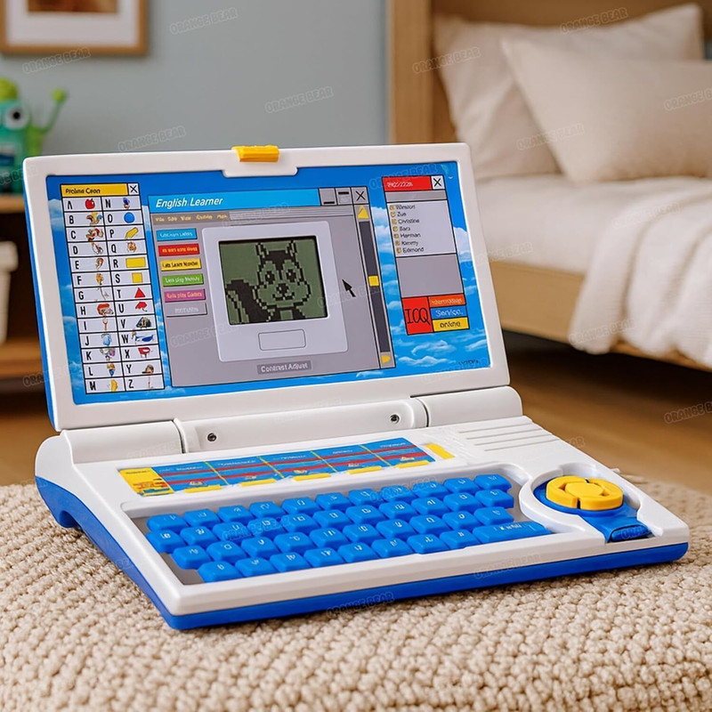 SNISH SIGNATURE Kids Educational English Learner Laptop Toy with Mouse(Multicolor)