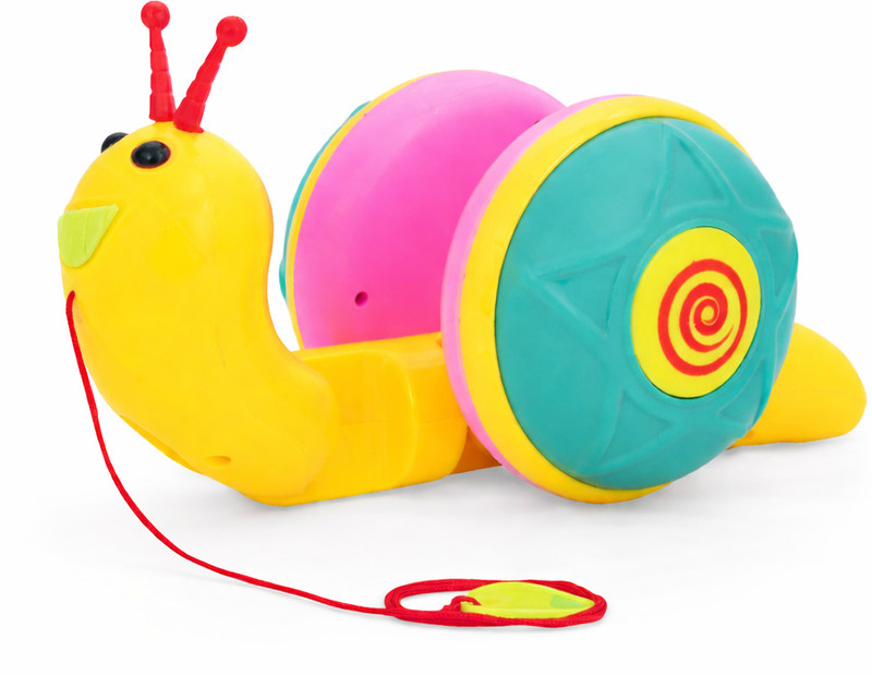 uatoys Super Snail Pull Along(Yellow, Blue)