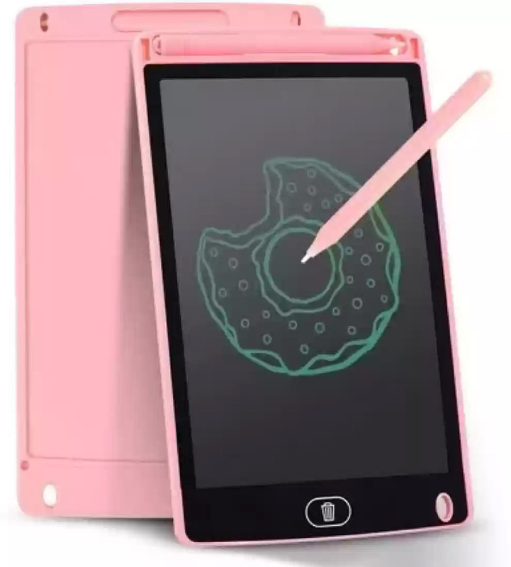 Vicorp Reusable LCD Writing Board, 8.5 Inch Digital Slate with Stylus for Drawing(Multicolor)