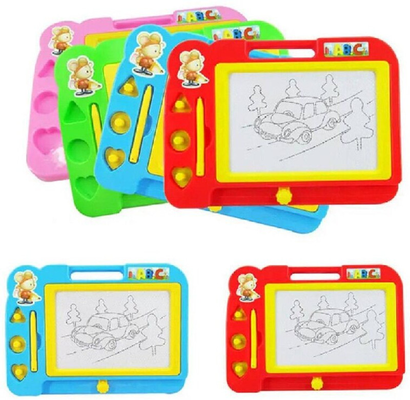 Cartcraze Magnetic Writing Board for Kids Magic Slate Drawing Board(Multicolor)