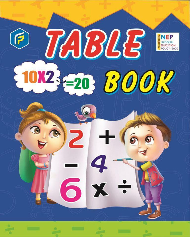 smartbooks table book(Multicolor)