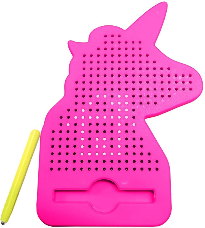 Little B Unicorn Magnetic Drawing Pad with Stylus – Erasable MagPad for Kids(Multicolor)