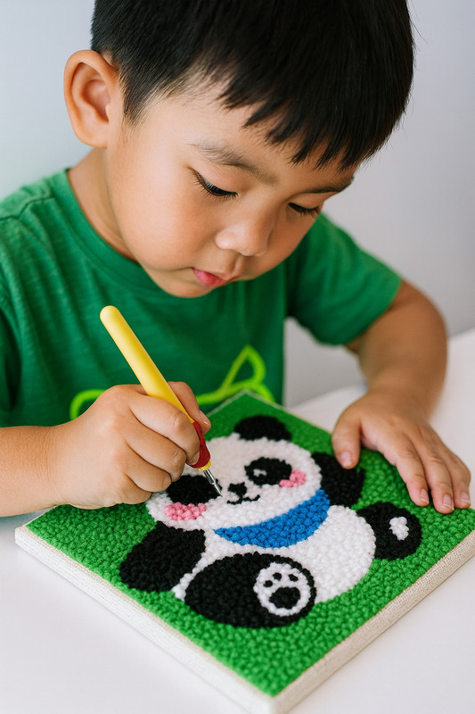 dimorraclub Pom Pom Art Kit(Multicolor)