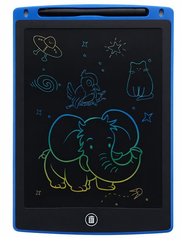 Iberls LCD Writing Tablet Magic Drawing Board Pad Kids Slate-8.5 inch(Multicolor)
