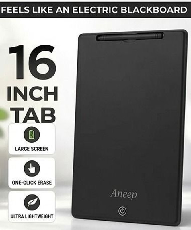 Aneep 16 inch LCD Writing Pad ,Writing Tablet(Black)