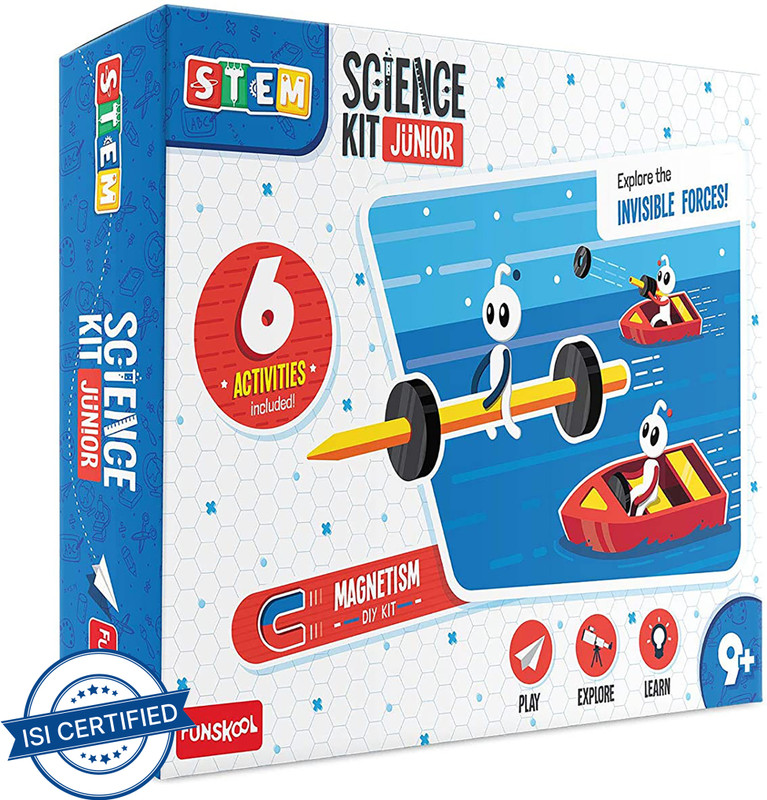 FUNSKOOL STEM Science Kit - Junior(Blue)