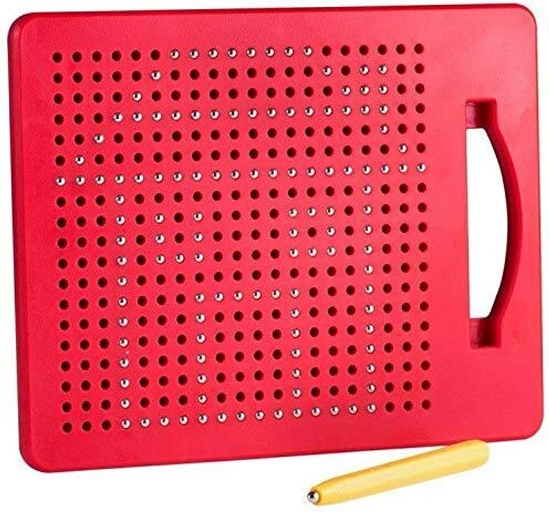Eclet 1 Magnetic Drawing Pad Educational Toy Magna Board with Metal Balls for 3+ Kids(Multicolor)