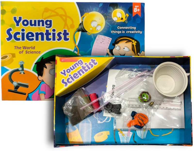 SARASI New Young Scientist Kit for Kids, Connecting Things is Creativing [Pack of: 1](Multicolor)