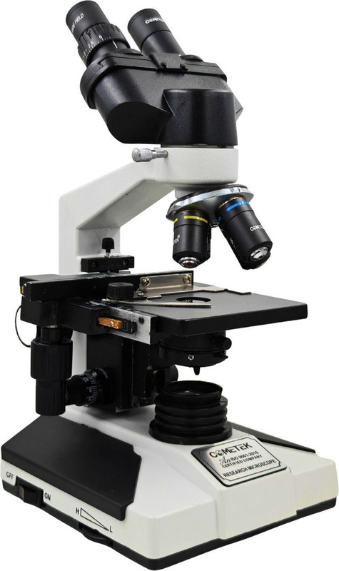 COMETEK Pathological Compound Student Binocular Microscope with LED Illumination(White)