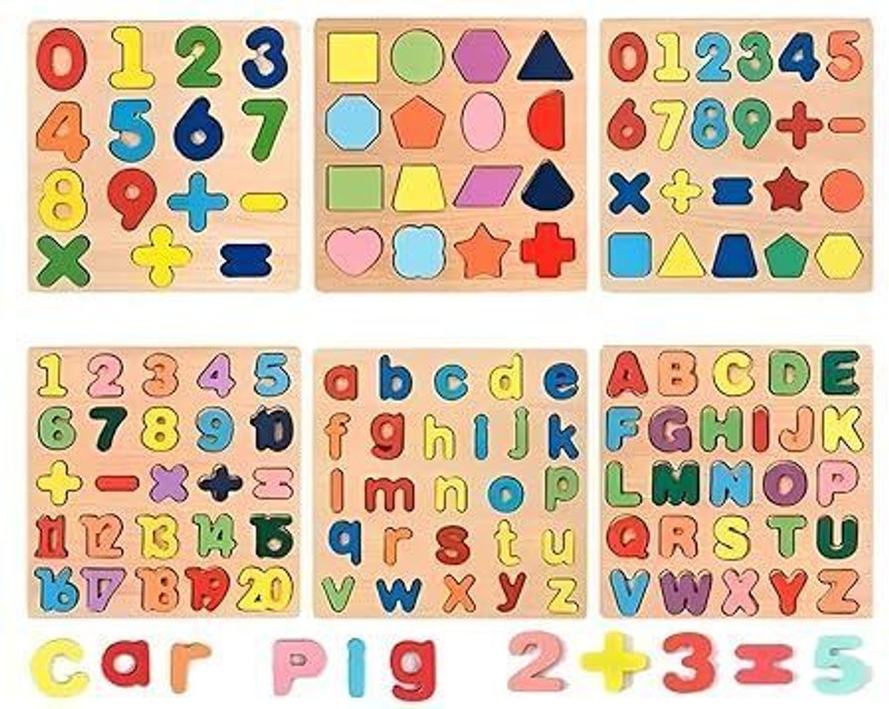 Swasti wooden puzzle(Multicolor)