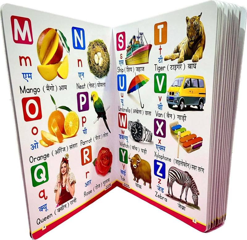 RITSKART Books For Children, All In One essential Board Book, Gift For Kids(Multicolor)