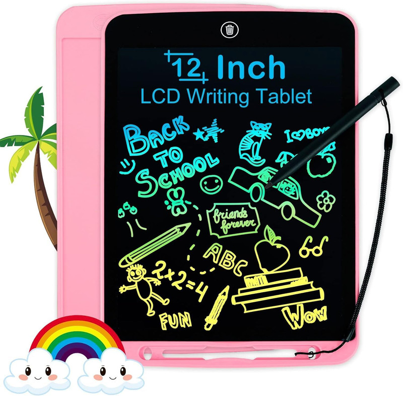 Edukidz Toys 12 Inch writing pad(Red, Black, White, Blue)
