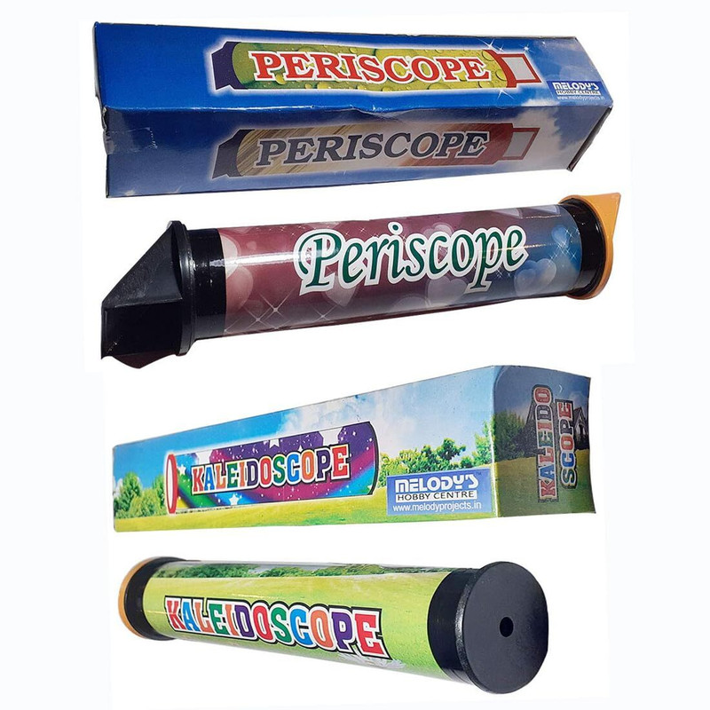 MELODY's Big Periscope with Kaleidoscope Combo Pack 1 Set.(Multicolor)