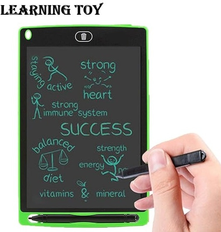 Eclet Drawing LCD Writing Tablet, 8.5-inch Writing Board Doodle Board(Pink, Black)