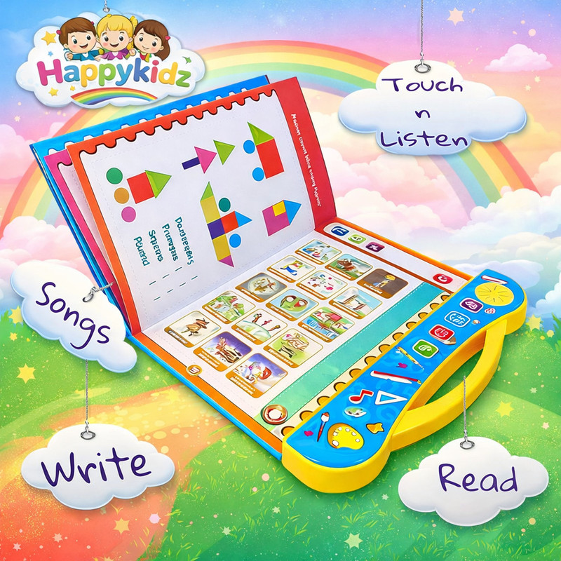 happykidz enterprise Interactive Sound Book for kids(Multicolor)