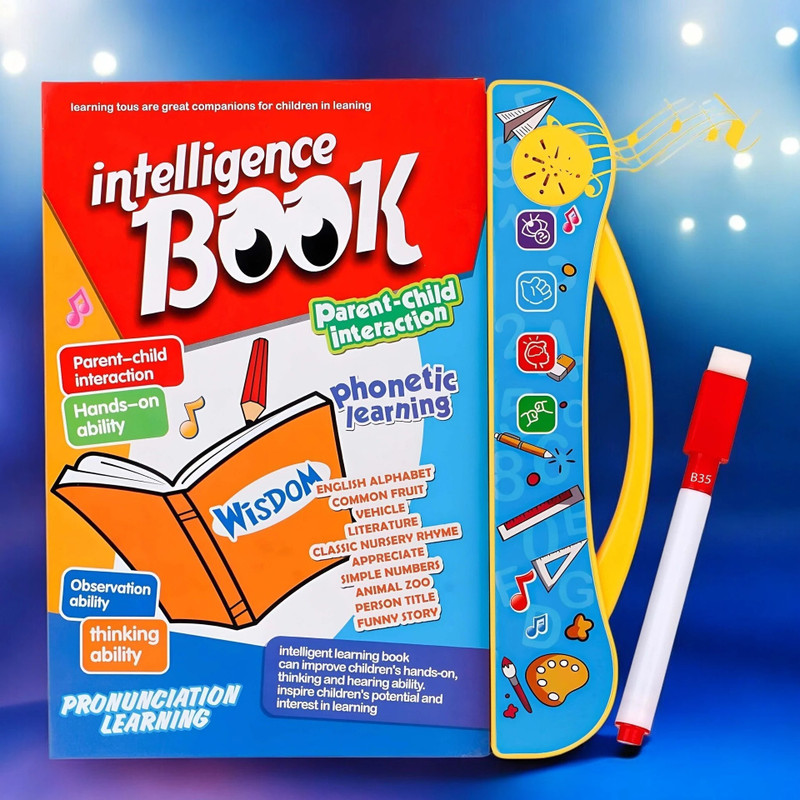 Seboncare Interactive Intelligence E-Book with Sound for Preschool Learning - SC1(Multicolor)