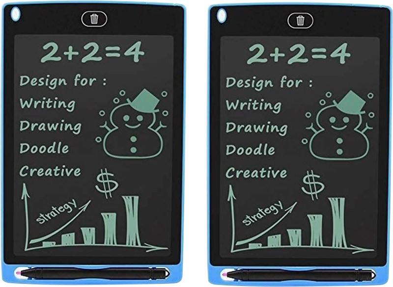 ATULNET LCD Writing Tablet Pad, 8.5 Inch Doodle Board with Pen, E-Note Pad_2(Multicolor)
