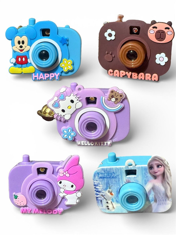 TOYTRY camera keychain with light projector(Multicolor)