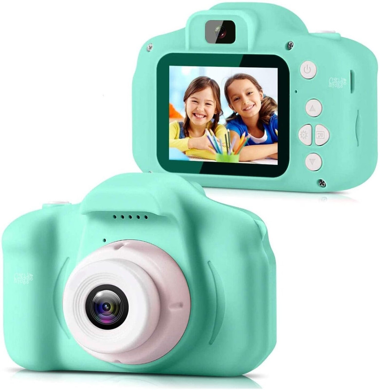 BuyLuxe Kids Digital Camera , Selfie Camera | HD Photo & Video Toy Camera for Children(Green)