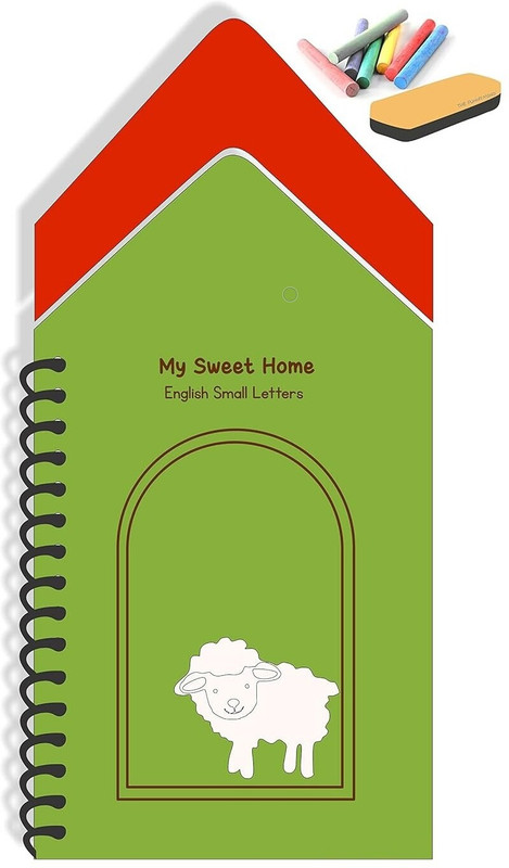 Earendelkids My Chalk Book – English Small Letters(Green)