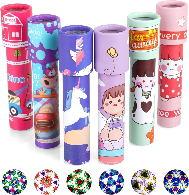 Samvardhan 1pcs Magic Kaleidoscope Toy for Kids Adults 3D Mirror Lens Kaleidoscope(Multicolor)