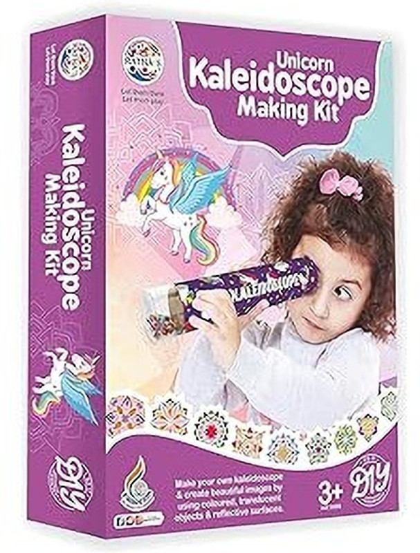 TOYXIITY MALL Kaleidoscope Making Kit Play Set for Kids- DIY Kaleidoscope Making kit for Kids(Multicolor)
