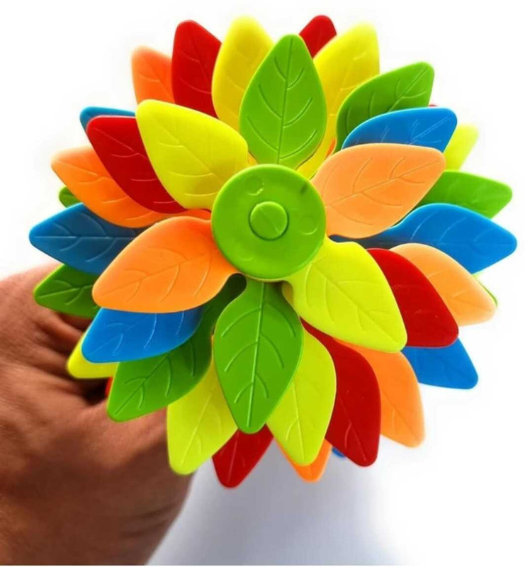 little toys Candy Flower Toy for Kids | Rotating & Twisting Fun Toy Stress Relief (1 Pcs)(Multicolor)