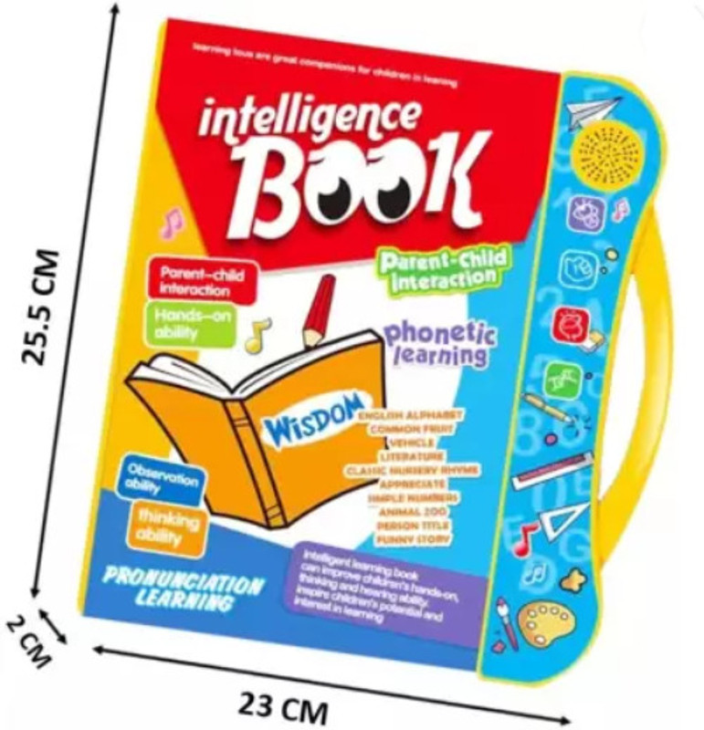 TinyTales Educational Learning Battery Operated ElectronicThe First E-Book For Childrens(Multicolor)