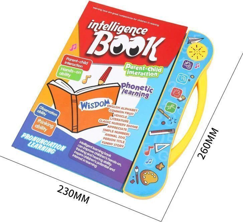 Vicorp Learning Toy for Kids Alphabet Numbers Shapes with Audio(Multicolor)