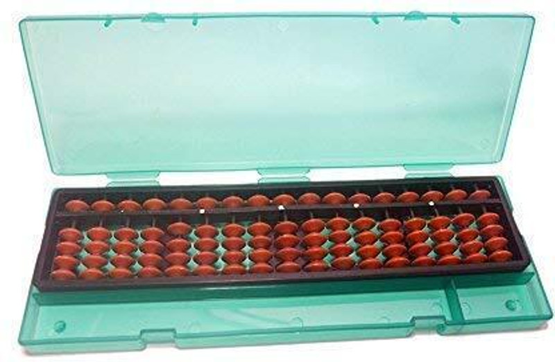 GR Trend Abacus Math Learning Tool for Kids ( 17 Rods ) With Box(Brown)