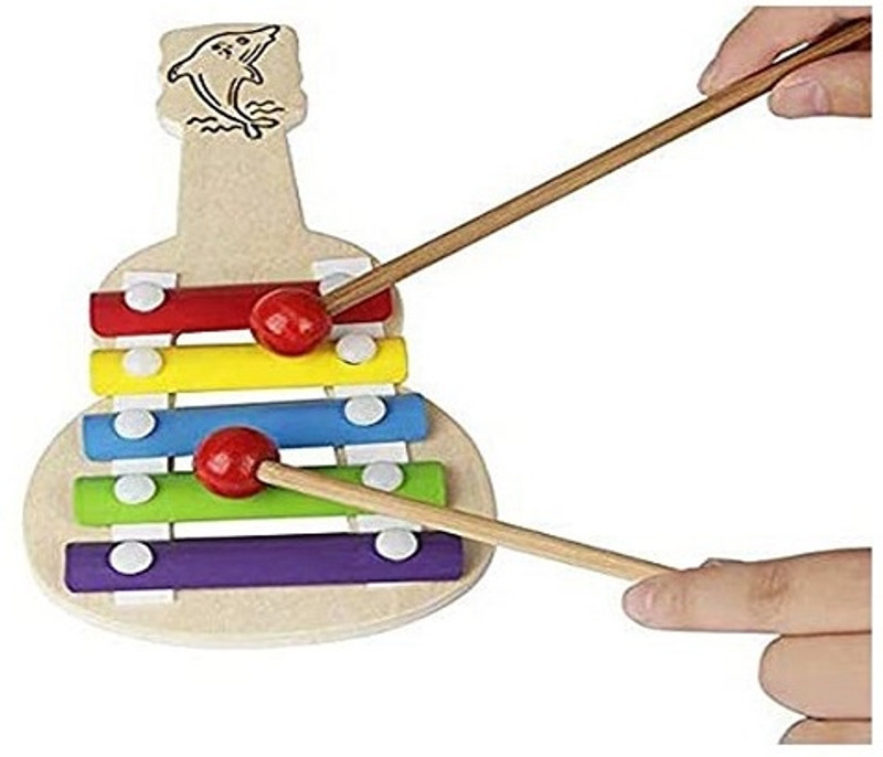 peripstore Wooden Xylophone(Multicolor)
