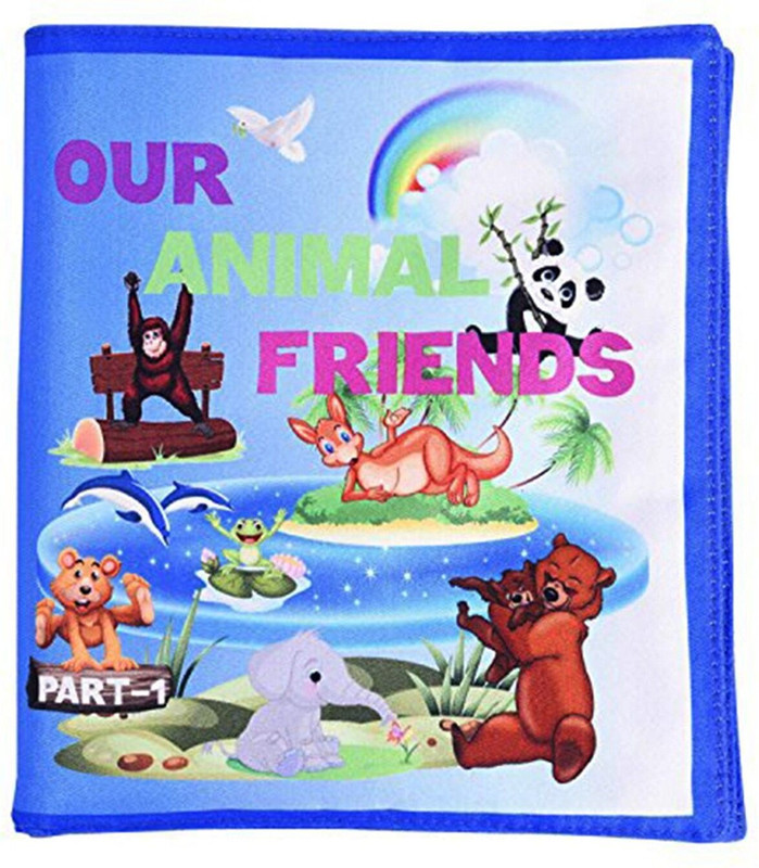 Skyculture Our Animal Friends Part 2 Cloth Book - English(Green)