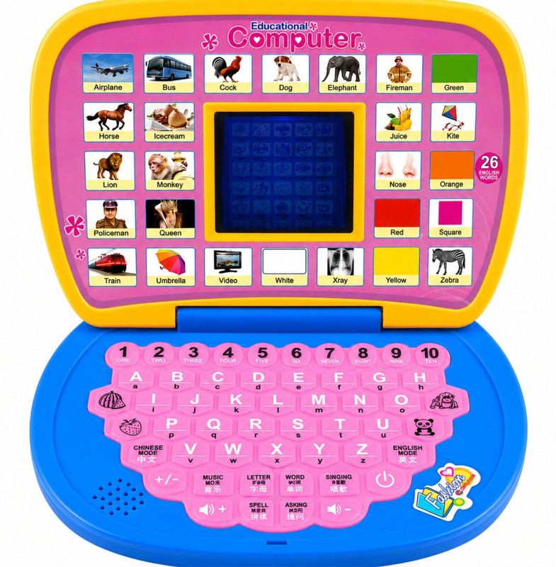 NISHIKA KIDS EDUCATIONAL COMPUTER FOR KIDS(Pink)