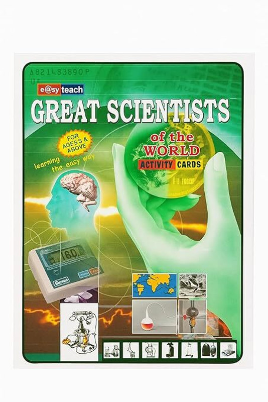 PMW Great Scientists of The World - English Activity Flash Cards Multicolor(Multicolor)