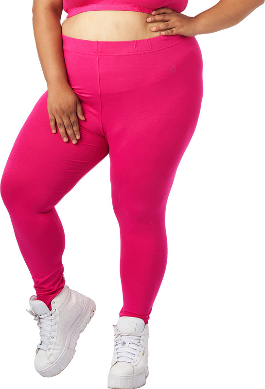 Bigtees Churidar  Western Wear Legging(Pink, Solid)