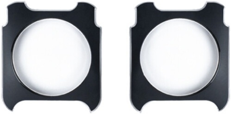 PULUZ For Insta 360 One RS/R Sticky Dual- Lens 360 Mod Guards Lens Cap(Black)