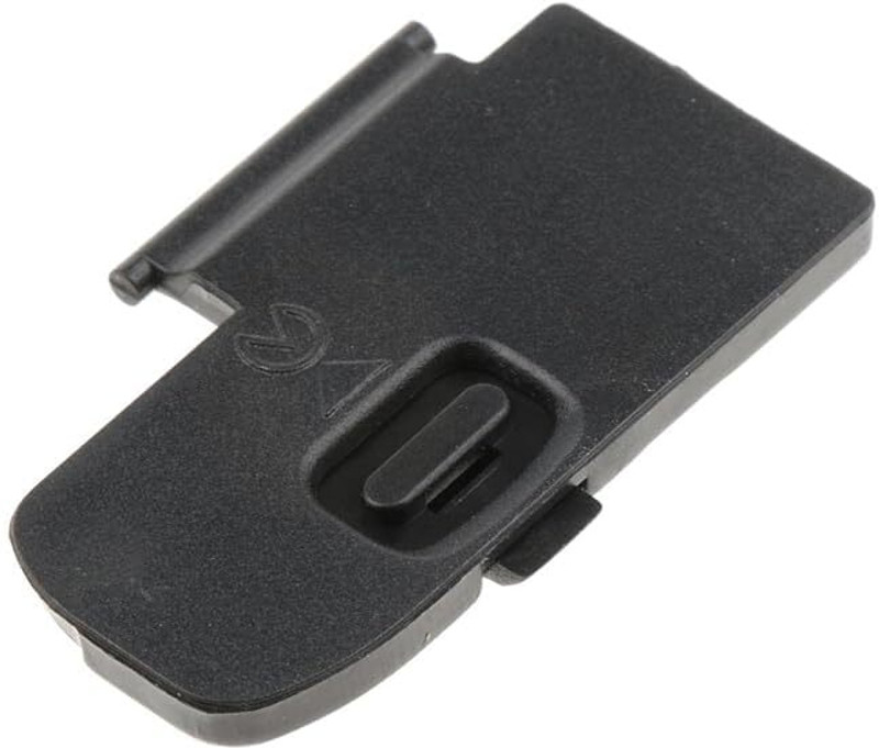 fotokina Battery Cover Door for D40 D40X Camera, Durable Replacement Battery Door Lens Cap(Black)