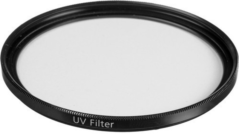 Vistook 58MM Multi Coated UV Filter MCUV 4 Layer Lens Cap(Black, 58 mm)