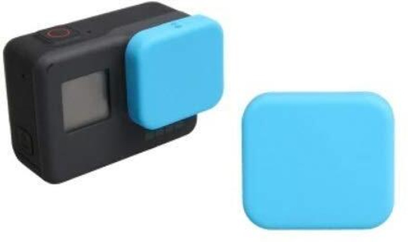 Action Pro Silicone Protective Lens Cap for GoPro-5/6/7  Lens Cap(Blue, 37 mm)
