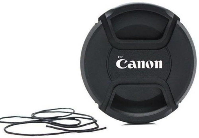 SUPERNIC 55mm Camera Lens Cap Lens Cap(Black, 55 mm)
