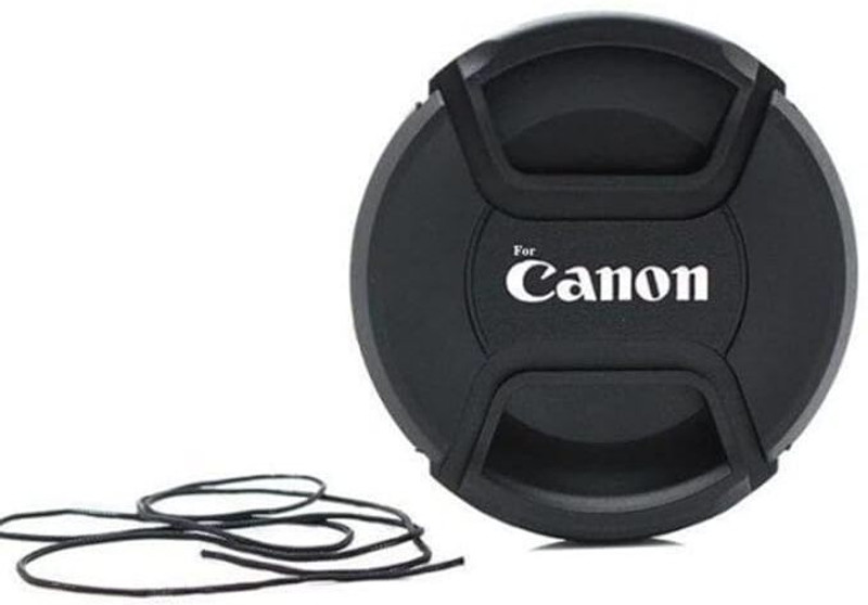 SUPERNIC 52mm Camera Lens Cap for Canon EF 50mm f/1.8(Not 1.4) Lens Cap(Black, 52 mm)