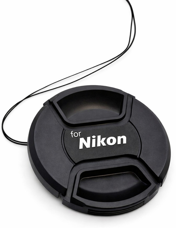 SUPERNIC Camera Lens Cap for Nikn 62mm- Replacement Lens Cap for Front Cap for Nikn 62mm Lens Cap(Black, 62 mm)