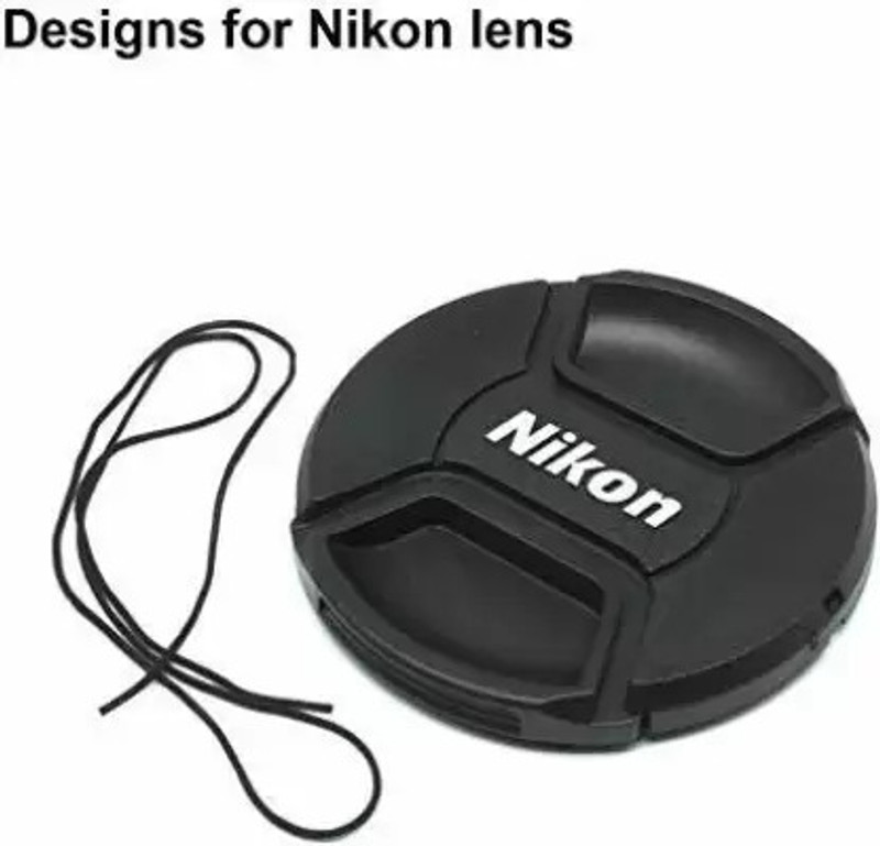 DIGICLIMBER 62mm camera lens Lens Cap(Black, 62 mm)